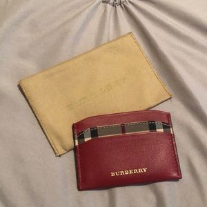 Burberry card case